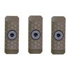 SLATE GRIP mini couvre-rail 1 fente FDE - lot de 3
