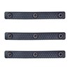 Plaques SLATE GRIP M-LOK 3 fentes gris ardoise, lot de 3