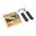 Cache-rail M-LOK pour AR-15, gestion de câbles, longs noirs, lot de 2