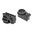 Adaptateur de crosse Picatinny pour AR-15 noir