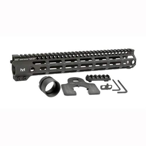Le handguard AR-15 G4 M-LOK en aluminium 6061 est léger, durable et offre plusieurs options de fixation pour accessoires, avec une garantie à vie.