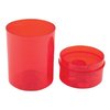 Boîte ronde pour matrices LEE, rouge
