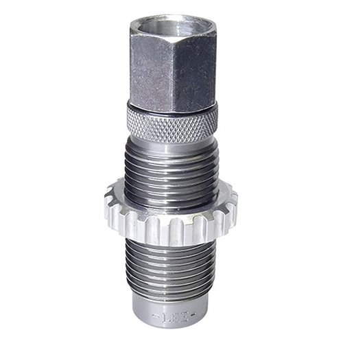 Le die POWDER THRU pour le 30 M1 Carbine de LEE PRECISION te permet de recharger facilement avec un remplissage précis et rapide, idéal pour les tireurs exigeants.