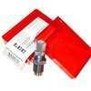 Le Lee Powder Thru Expanding Die permet de charger la douille tout en élargissant l'ouverture, idéal avec l'Auto Disk pour un rechargement efficace.