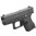 Poignée granuleuse noire pour GLOCK 43