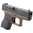 Poignée en caoutchouc noire pour GLOCK® 42