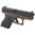 Poignée granuleuse noire pour Glock® 42