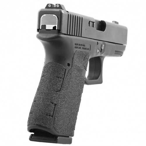 Améliore ton Glock Gen 4 avec le grip tape Talon : adhérence optimale, textures granuleuses, et retrait facile sans altérer le cadre. Compatible avec G19, G23, G25, G32 et G38.