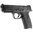 S&W M&P Full-Size petit dosseret arrière, poignée granuleuse noire