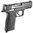 S&W M&P Full-Size petit dosseret arrière, poignée granuleuse noire