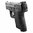 S&W M&P Compact - Petit dos de poignée en caoutchouc noir