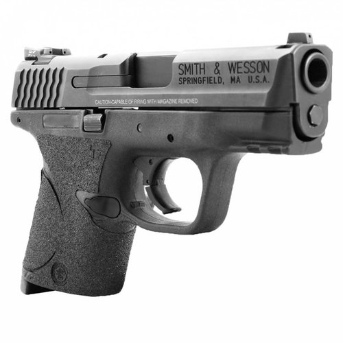 Améliore la prise de ton S&W M&P Compact avec le grip tape Talon, offrant une texture antidérapante et un montage facile sans endommager le cadre.