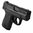 S&W M&P SHIELD 9/40 Poignée en caoutchouc noire