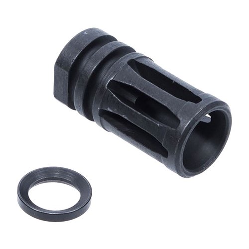 Améliore ton AR-15 avec le kit compensateur A2 de CMMG, 5.56mm, 1/2"-28, qui réduit le recul et améliore la précision pour des tirs plus stables.