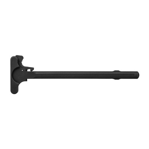 Les Charging Handles Aero Precision en 7075-T6 sont robustes, anodisés en noir et offrent une version ambidextre pour un chargement facile avec les deux mains.