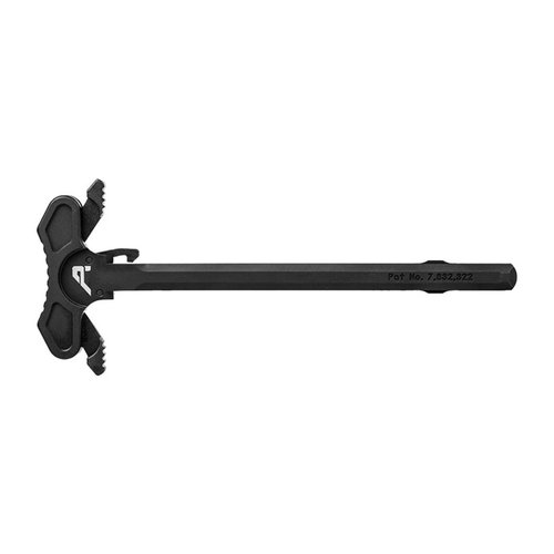 Les poignées de charge AR-15 d'Aero Precision sont robustes, en aluminium 7075-T6, avec un design ambidextre pour une activation facile des deux côtés.