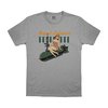 BOMBSHELL T-SHIRT COTON XL GRIS CHINÉ
