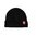 Bonnet tricoté noir