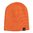 Bonnet tricoté orange vif