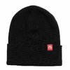 Bonnet côtelé noir