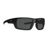 APEX EYEWEAR monture noire, verres gris