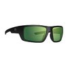 APEX EYEWEAR monture noire/verres violets/miroir vert polarisés