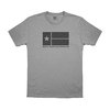 LONE STAR T-shirt en coton gris chiné S