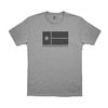 LONE STAR T-shirt coton gris chiné L