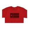 LONE STAR T-shirt coton rouge M