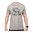BURRO T-shirt coton M argent