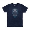 T-shirt Sugar Skull mélange XL bleu marine chiné