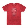 T-shirt BLEND Sugar Skull S rouge chiné