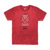 T-shirt homme Sugar Skull mélange XL rouge chiné