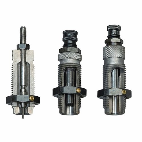 Le set de 3 dies RCBS 44 Magnum/Special te permet de charger des cartouches à paroi droite avec précision grâce à son Sizer, Expander et Seater.
