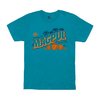 T-shirt coton FRESH SQUEEZED FREEDOM bleu océan 2XL