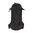 Sac APPARITION noir/noir diamant avec surpiqûres rouges