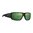 Lunettes RIFT monture noire, verres violets à miroir vert polarisés