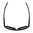 Lunettes PIVOT monture noire / verres gris non polarisés