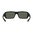 ASCENT Lunettes monture noire/verres gris-vert polarisés