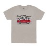 FREEDOM BUS T-shirt coton argent M