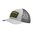 Casquette trucker GO BANG gris chiné