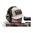 Casquette trucker GO BANG gris chiné