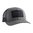 Casquette trucker à écusson standard charbon/noir