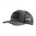 Casquette trucker à écusson standard charbon/noir