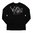 MULEY T-shirt manches longues coton noir S