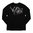 MULEY T-SHIRT COTON MANCHES LONGUES M NOIR