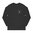 MULEY T-shirt manches longues en coton anthracite S