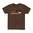 WAPITI BLEND T-shirt marron chiné M