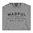GO BANG PARTS sweat à capuche 2XL gris chiné
