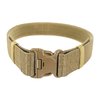 CEINTURE MILITAIRE EN SANGLE TAILLE L (30"-42"), COYOTE TAN